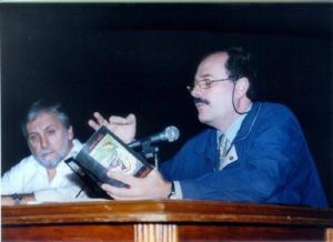 Mario Mele y Leonardo Garet en el Auditorio, 7 de noviembre de 1999.